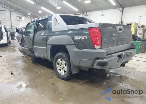 2003 Chevrolet Avalanche 1500 from USA, damaged, VIN 3GNEK13T33G146086